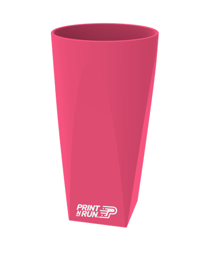 Vaso promocional rosa