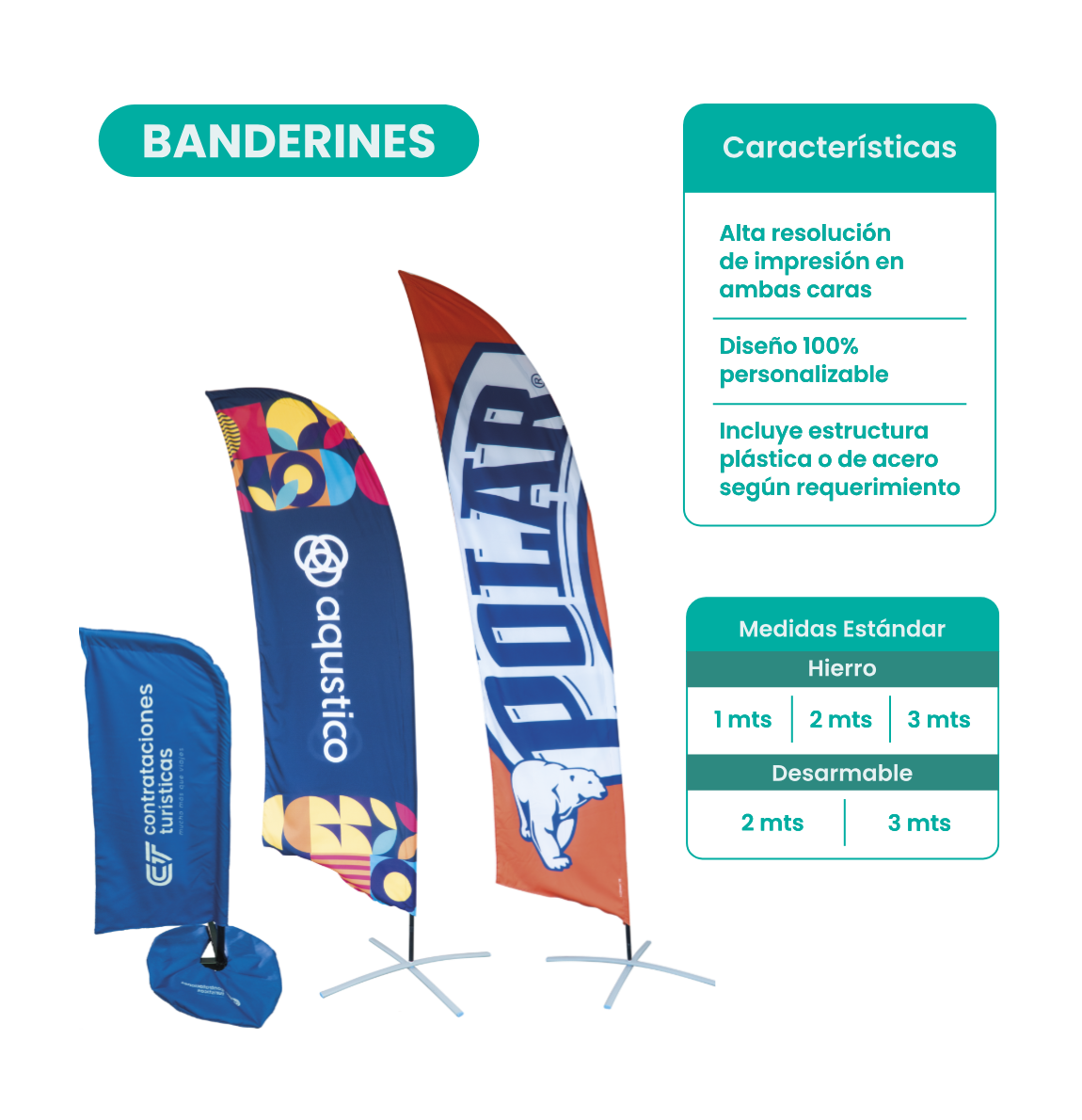 Banderines publicitarios