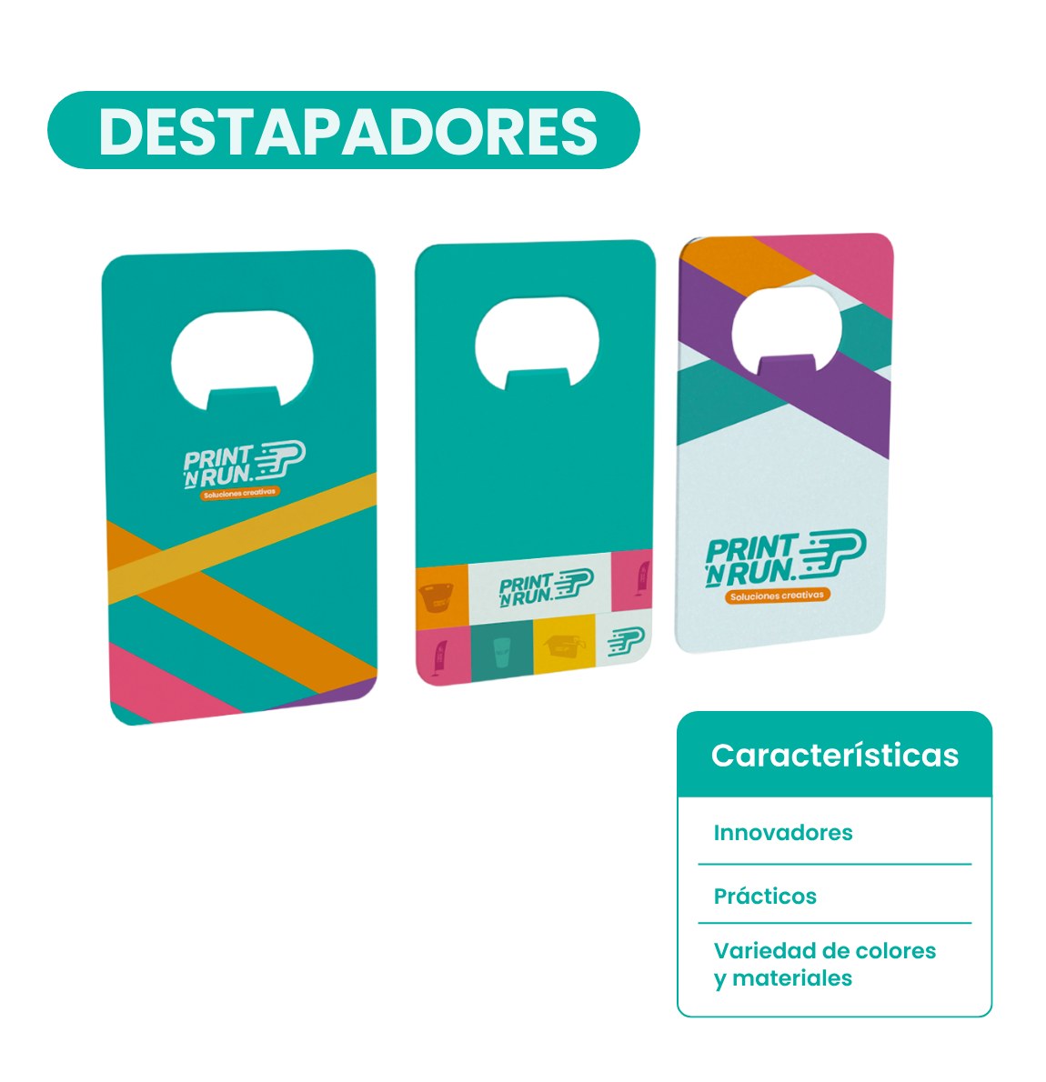 Destapadores personalizados