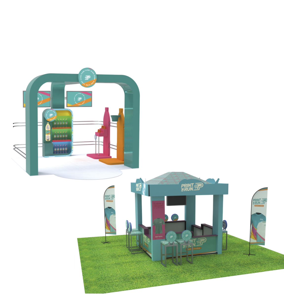 Stands modulares