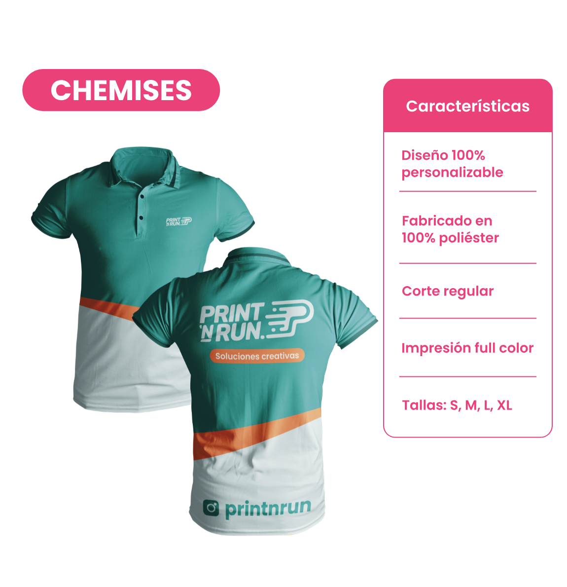 Chemises personalizadas