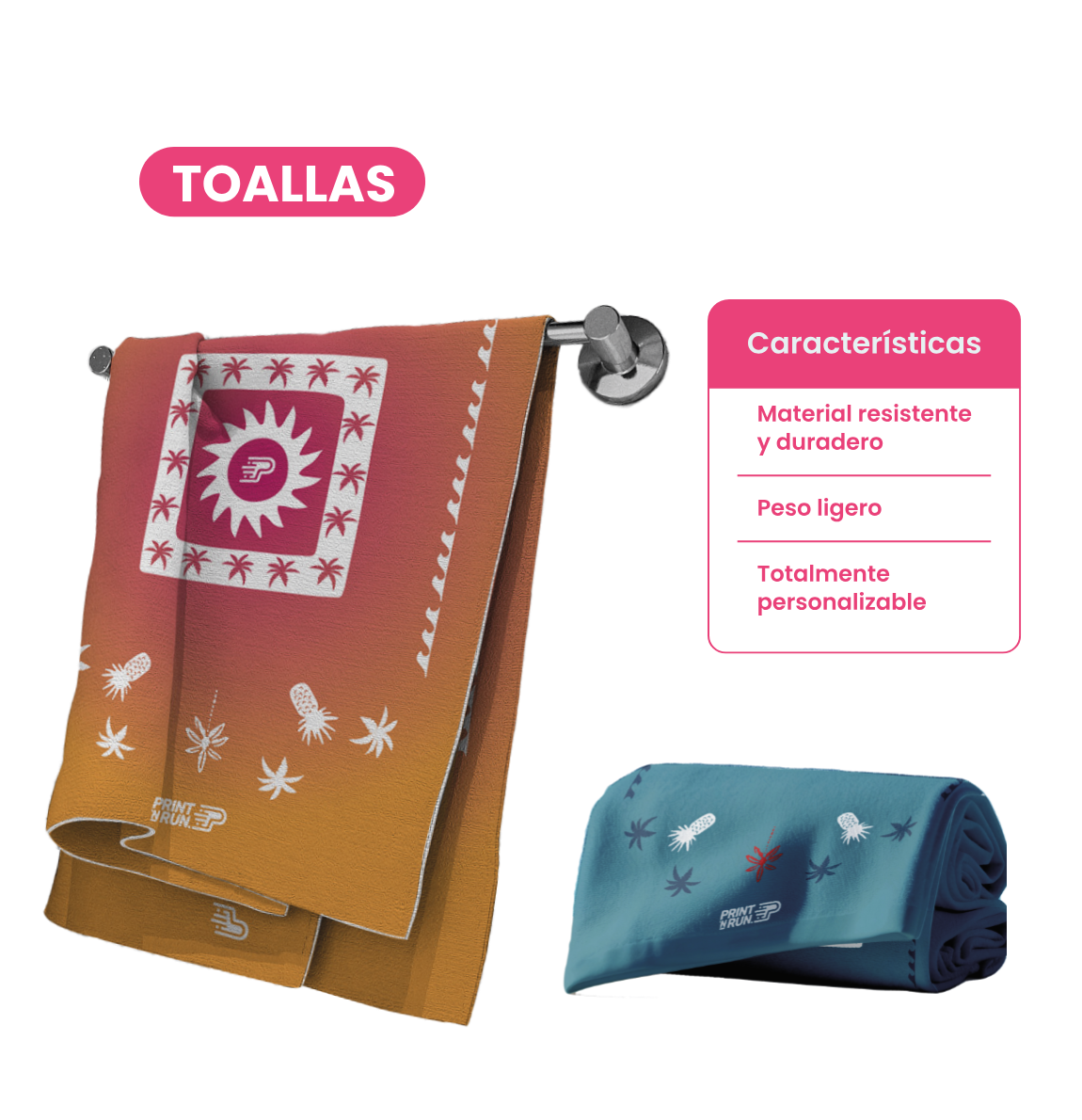Toallas personalizadas