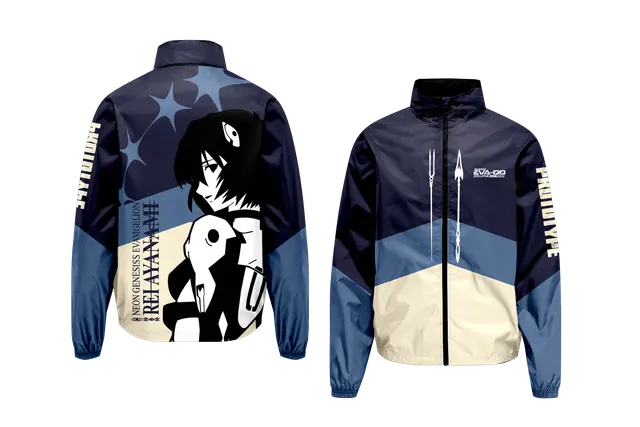 Cortaviento Evangelion · Azul