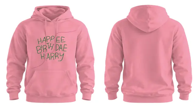 Hoodie Cumpleaños Harry
